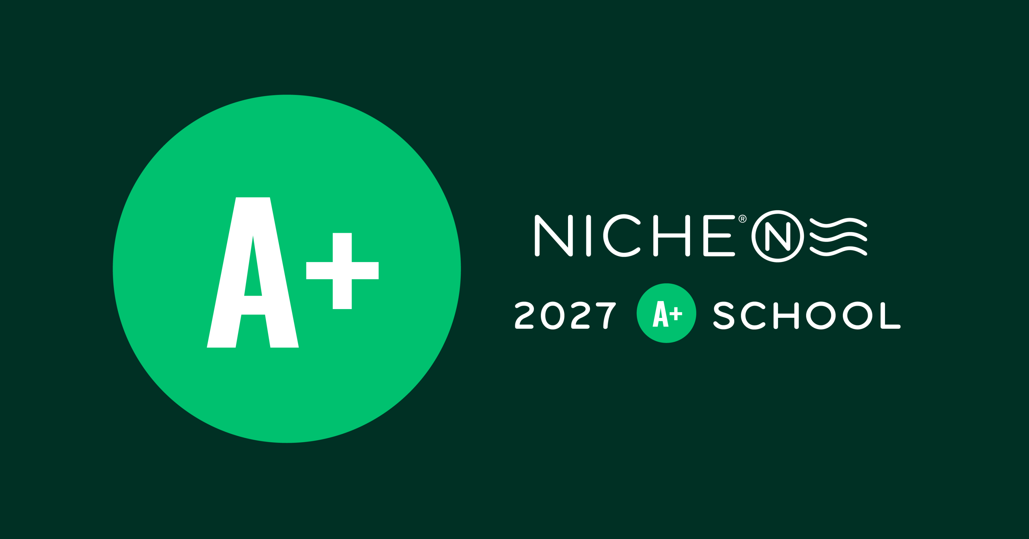 A+ Rating for NICHE 2027